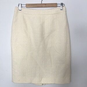 Anne Klein skirt pastel zipper with hook, size 4